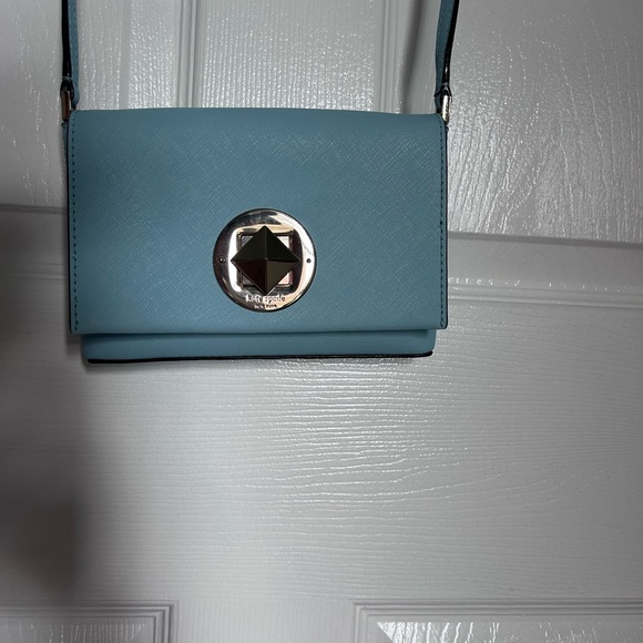 Kate Spade Crossbody Blue Purse Small - Picture 2 of 6